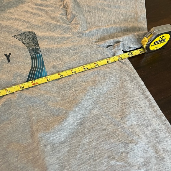 Hurley Logo Graphic T-shirt in Gray - Picture 8 of 8
